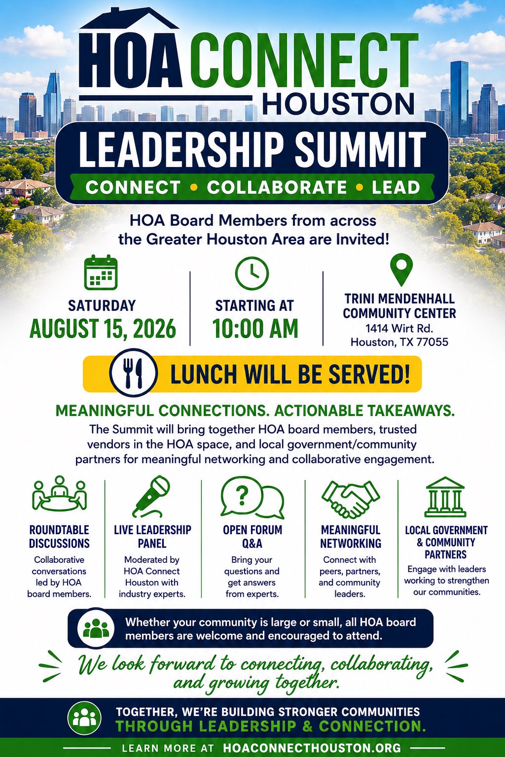 HOA Connect Houston Leadership Summit